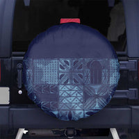 Yoruba Adire Eleko Patterns Spare Tire Cover Indigo Vintage