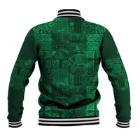 Nigeria Yoruba Adire Patterns Baseball Jacket Proud To Be Naija