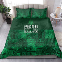 Nigeria Yoruba Adire Patterns Bedding Set Proud To Be Naija