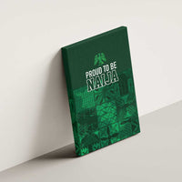Nigeria Yoruba Adire Patterns Canvas Wall Art Proud To Be Naija