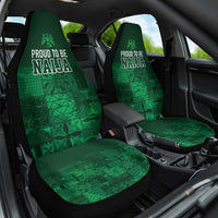 Nigeria Yoruba Adire Patterns Car Seat Cover Proud To Be Naija