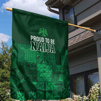 Nigeria Yoruba Adire Patterns Garden Flag Proud To Be Naija