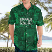 Nigeria Yoruba Adire Patterns Hawaiian Shirt Proud To Be Naija