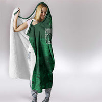 Nigeria Yoruba Adire Patterns Hooded Blanket Proud To Be Naija