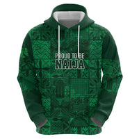 Nigeria Yoruba Adire Patterns Hoodie Proud To Be Naija