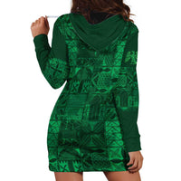 Nigeria Yoruba Adire Patterns Hoodie Dress Proud To Be Naija