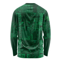 Nigeria Yoruba Adire Patterns Long Sleeve Shirt Proud To Be Naija