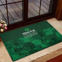 Nigeria Yoruba Adire Patterns Rubber Doormat Proud To Be Naija