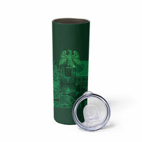 Nigeria Yoruba Adire Patterns Skinny Tumbler Proud To Be Naija