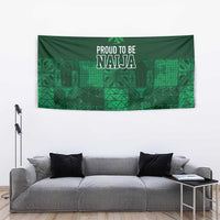 Nigeria Yoruba Adire Patterns Tapestry Proud To Be Naija