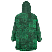 Nigeria Yoruba Adire Patterns Wearable Blanket Hoodie Proud To Be Naija