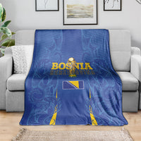Bosnia WC2026 Football Blanket Dragons Return
