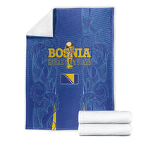 Bosnia WC2026 Football Blanket Dragons Return
