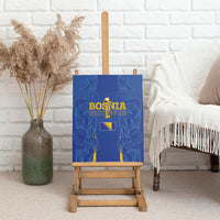 Bosnia WC2026 Football Canvas Wall Art Dragons Return