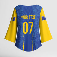 Bosnia WC2026 Football Custom Kimono Sleeve Blouse Dragons Return