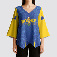 Bosnia WC2026 Football Custom Kimono Sleeve Blouse Dragons Return