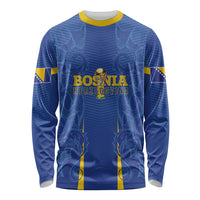 Bosnia WC2026 Football Custom Long Sleeve Shirt Dragons Return