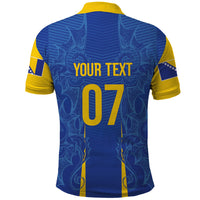 Bosnia WC2026 Football Custom Polo Shirt Dragons Return