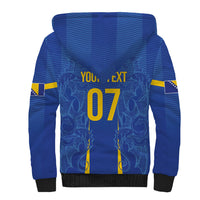 Bosnia WC2026 Football Custom Sherpa Hoodie Dragons Return