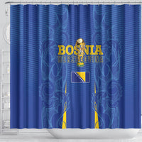 Bosnia WC2026 Football Shower Curtain Dragons Return