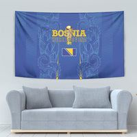 Bosnia WC2026 Football Tapestry Dragons Return