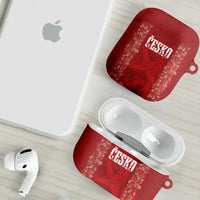 Czechia WC2026 Football AirPods Case Cesko Lions