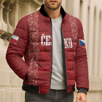 Czechia WC2026 Football Custom Bomber Puffer Jacket Cesko Lions