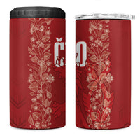 Czechia WC2026 Football 4 in 1 Can Cooler Tumbler Cesko Lions