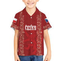 Czechia WC2026 Football Custom Hawaiian Shirt Cesko Lions