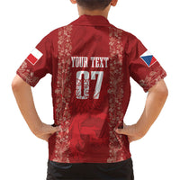 Czechia WC2026 Football Custom Hawaiian Shirt Cesko Lions
