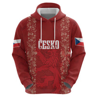 Czechia WC2026 Football Custom Hoodie Cesko Lions