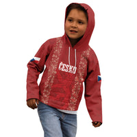 Czechia WC2026 Football Custom Kid Hoodie Cesko Lions
