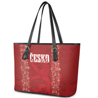 Czechia WC2026 Football Leather Tote Bag Cesko Lions