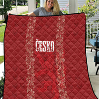 Czechia WC2026 Football Quilt Cesko Lions