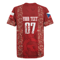 Czechia WC2026 Football Custom Rugby Jersey Cesko Lions