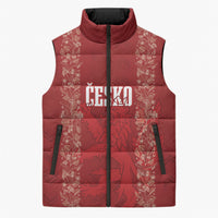 Czechia WC2026 Football Custom Sleeveless Puffer Jacket Cesko Lions
