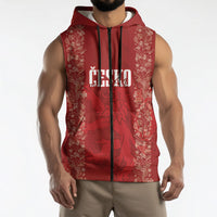 Czechia WC2026 Football Custom Sleeveless Zip Hoodie Cesko Lions