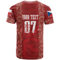 Czechia WC2026 Football Custom T Shirt Cesko Lions