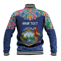 Pura Vida Costa Rica Personalized Baseball Jacket Oxcart Ornate Inspired - Wonder Print Shop
