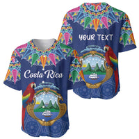 Pura Vida Costa Rica Personalized Baseball Jersey Oxcart Ornate Inspired - Wonder Print Shop