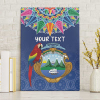 Pura Vida Costa Rica Personalized Canvas Wall Art Oxcart Ornate Inspired - Wonder Print Shop