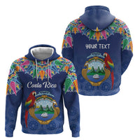 Pura Vida Costa Rica Personalized Hoodie Oxcart Ornate Inspired - Wonder Print Shop