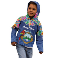 Pura Vida Costa Rica Personalized Kid Hoodie Oxcart Ornate Inspired - Wonder Print Shop