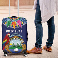 Pura Vida Costa Rica Personalized Luggage Cover Oxcart Ornate Inspired - Wonder Print Shop