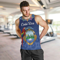 Pura Vida Costa Rica Personalized Men Tank Top Oxcart Ornate Inspired - Wonder Print Shop