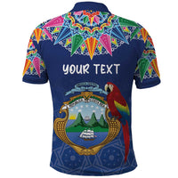 Pura Vida Costa Rica Personalized Polo Shirt Oxcart Ornate Inspired - Wonder Print Shop