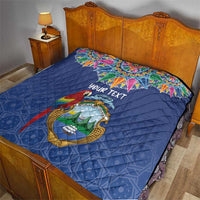 Pura Vida Costa Rica Personalized Quilt Oxcart Ornate Inspired - Wonder Print Shop