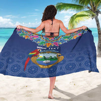 Pura Vida Costa Rica Personalized Sarong Oxcart Ornate Inspired - Wonder Print Shop