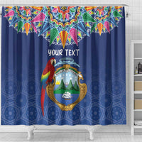Pura Vida Costa Rica Personalized Shower Curtain Oxcart Ornate Inspired - Wonder Print Shop