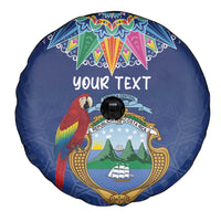 Pura Vida Costa Rica Personalized Spare Tire Cover Oxcart Ornate Inspired - Wonder Print Shop
